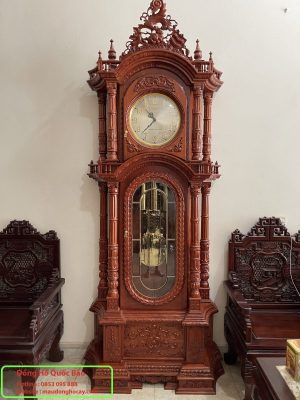 Đồng Hồ Cây Gỗ Hương - DH04