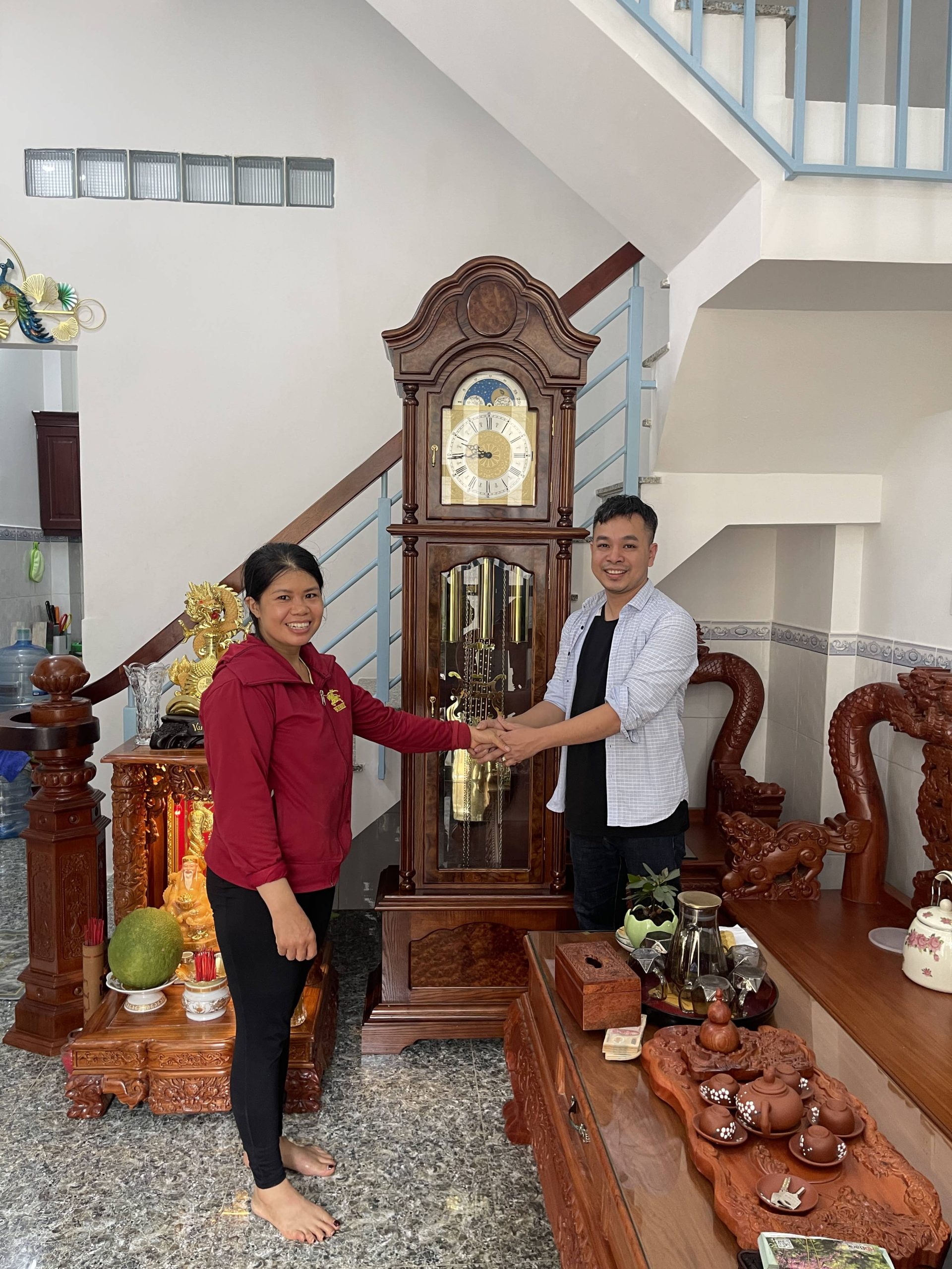 đồng hồ cây
